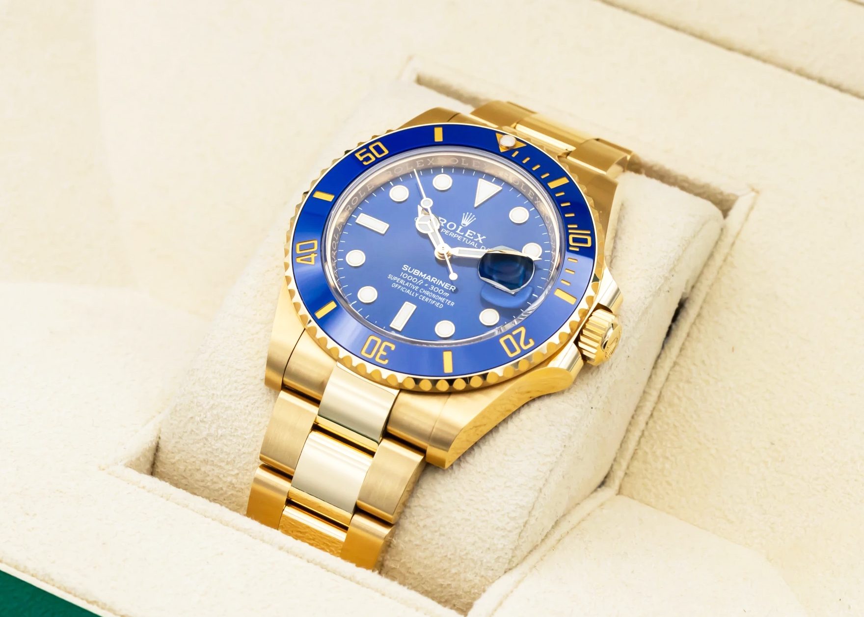 Rolex Submariner Date 126618LB yellow gold